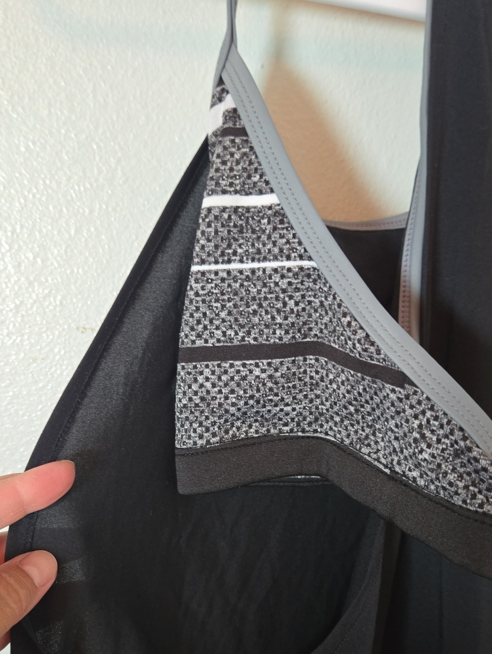 Nike | Black And Gray Bra Tank Set Size Large - Picture 5 of 8